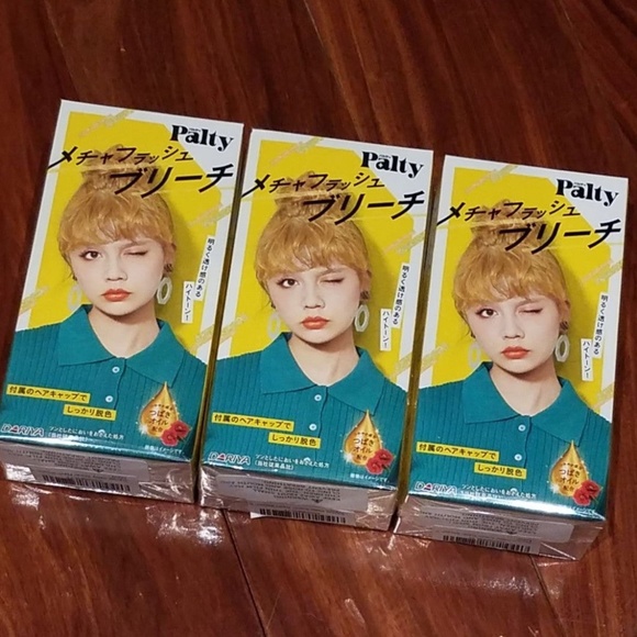 Palty Other Hair Bleach Box Hair Dye Bundle Japanese Poshmark